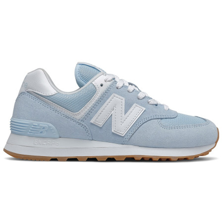 Calzado de mujer New Balance WL574P azul claro Blue