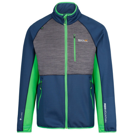 Chaqueta de hombre Regatta Yare azul Dkden/Slgrey
