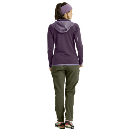 Sudadera de mujer Ortovox Fleece Grid Hoody W