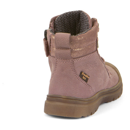 Botas de invierno para niños Froddo Tylas Tex Laces Dark Pink