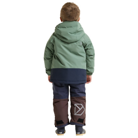 Chaqueta de invierno para niños Didriksons Talvi Kids Jkt 2 Dark Moss