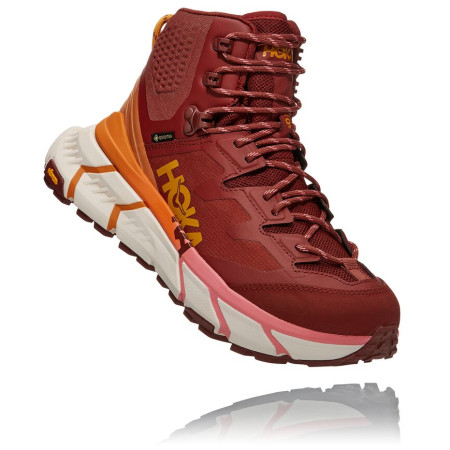 Calzado de mujer Hoka Tennine Hike Gtx rojo CherryMahogany/StrawberryIce
