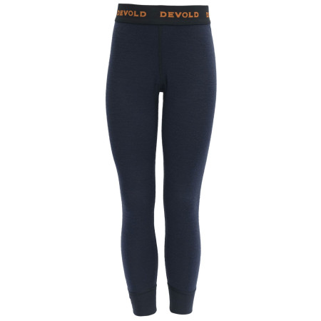 Calzoncillos funcionales para niños Devold Duo Active Merino Longs Kid gris oscuro Ink