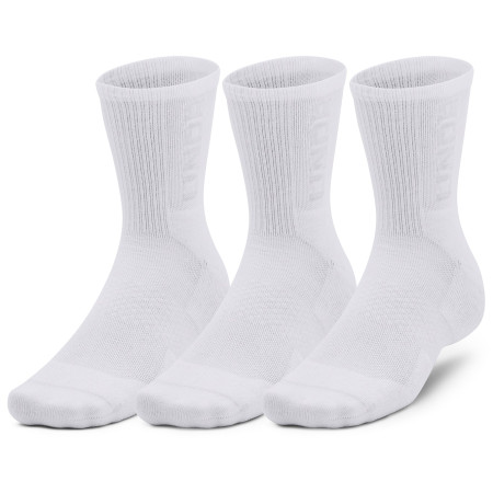 Juego de calcetines Under Armour 3-Maker 3pk Mid-Crew blanco White / White / Mod Gray