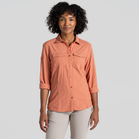 Camisa de mujer Craghoppers NosiLife Adventure Long Sleeved Shirt III