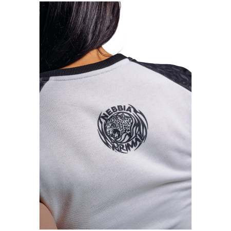 Camiseta de mujer Nebbia Crop Top Leopard '97 Primal