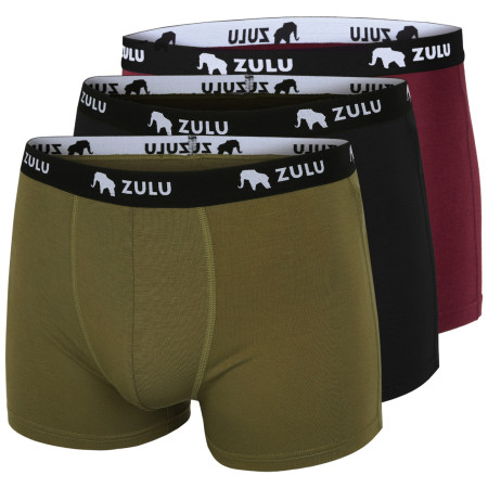Calzoncillos bóxer para hombre Zulu Bambus 210 4in 3-pack