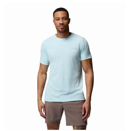 Camiseta de hombre Columbia Zero Rules™ Light SS Crew azul claro Marine Light