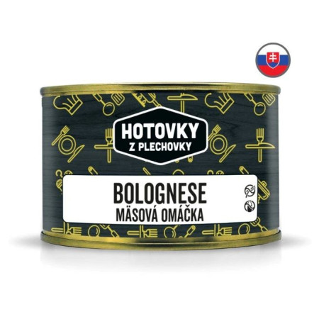 Plato principal Hotovky z plechovky Salsa boloñesa con carne 400 g