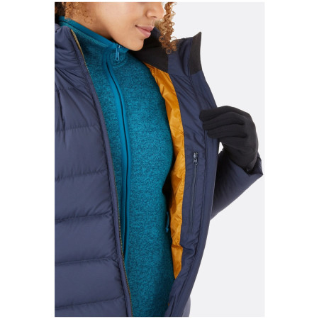 Abrigo de mujer Rab Deep Cover Parka