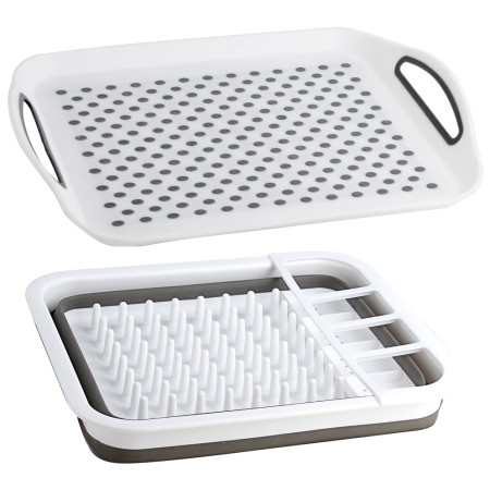 Escurreplatos Brunner Fold Away con cuenco