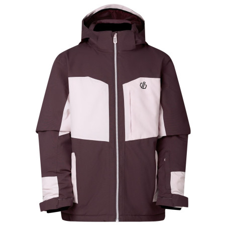 Chaqueta para niños Dare 2b Rip It Jacket Hucklbr/PkHz rojo/rosa Hucklbr/PkHz