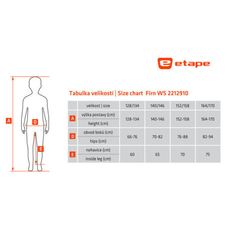 Pantalones para niños Etape Firn WS