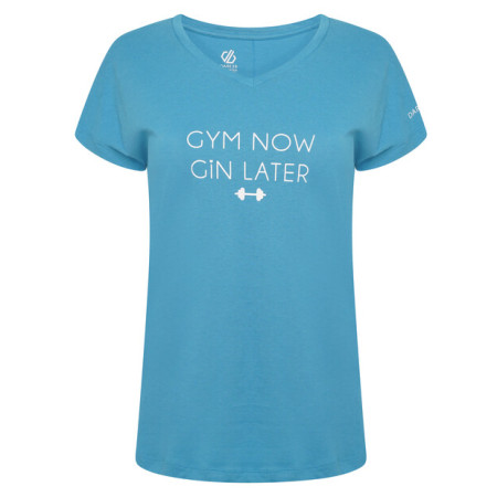 Camiseta de mujer Dare 2b Moments II Tee azul Capri Blue