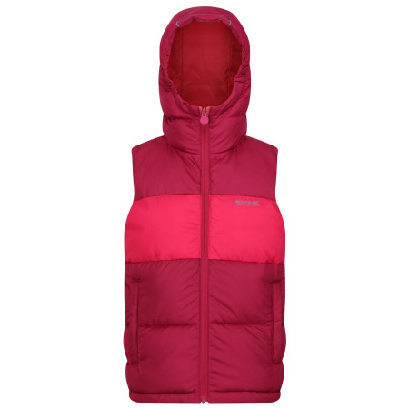 Chaleco para niños Regatta Lofthouse B/W rojo Berry Pink/Pink Potion