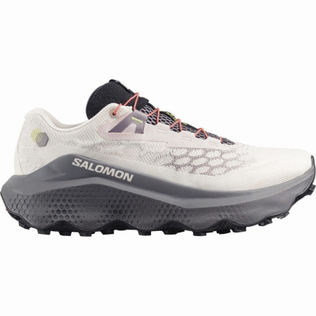 Zapatillas de carrera para mujer Salomon Ultra Glide 4 Wide beige Lilac Ash / Excalibur / Pink Yarrow