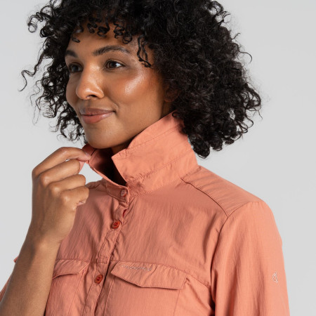Camisa de mujer Craghoppers NosiLife Adventure Long Sleeved Shirt III