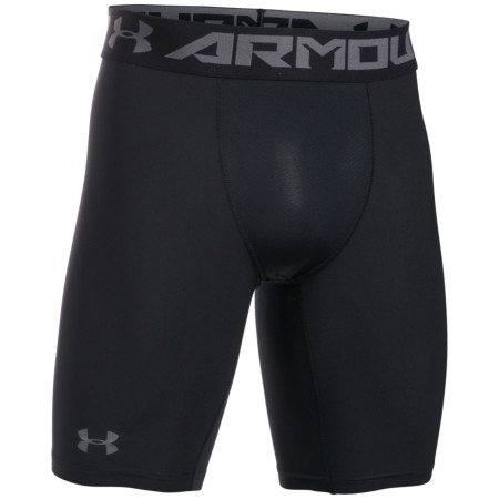 Calzoncillos bóxer para hombre Under Armour HG Armour 2.0 Long Short negro Black
