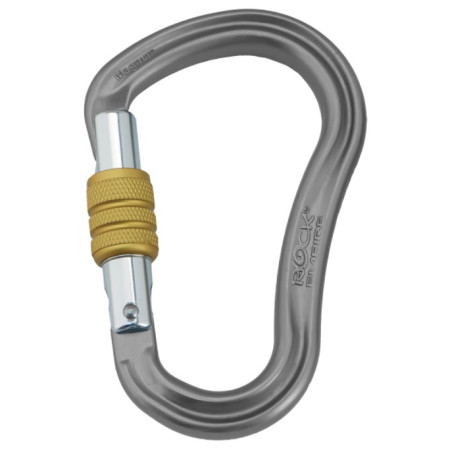 Mosquetón Rock Empire Carabiner HMS Magnum Screw gris Grey