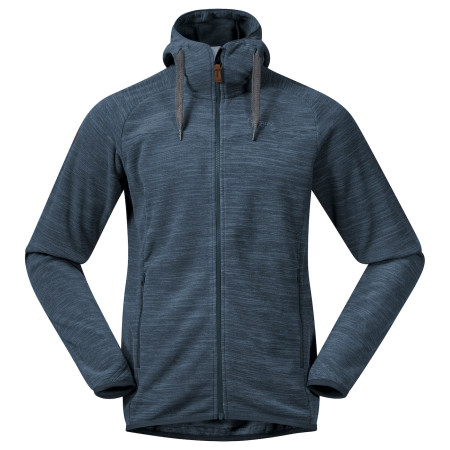 Sudadera de hombre Bergans Hareid Fleece Jacket azul Orion Blue