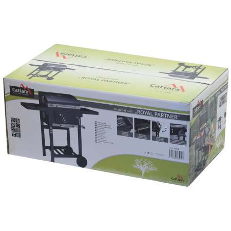 Barbacoa de carbón vegetal Cattara Royal Partner
