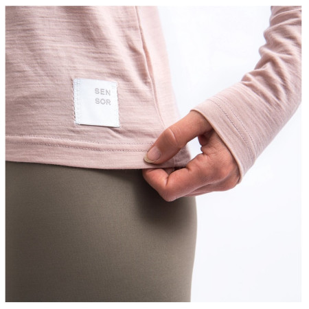 Camiseta funcional de mujer Sensor Merino Cordura manga larga