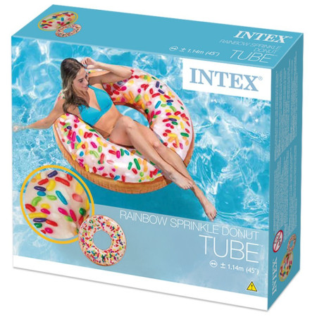Flotador Intex Sprinkle Donut Tube 56263NP