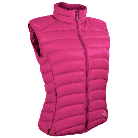 Chaleco de plumón para mujer Warmpeace Swan Lady rosa Azalee