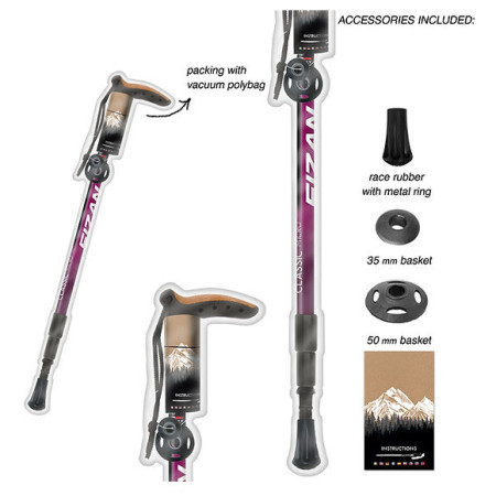 Bastón de paseo Fizan Classic Micro