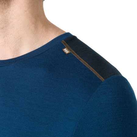 Camiseta funcional de hombre Helly Hansen Lifa Merino Midweight Crew