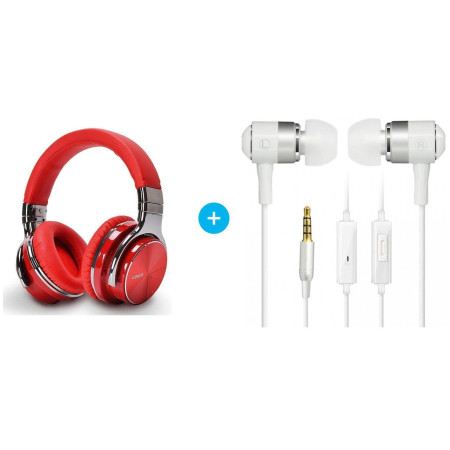 Auriculares inalámbricos Cowin Cowin E7 PRO + Dárek Cowin H1 rojo red