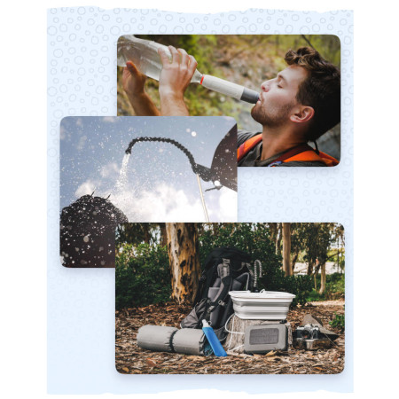 Filtro de agua GoSun Flow Pro filtrace vody s čerpadlem 12V