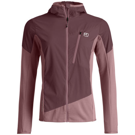 Chaqueta híbrida para mujer Ortovox Trace Hybrid Jacket W rosa Chestnut