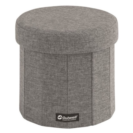 Caja de almacenamiento y asiento Outwell Dawlish Low Seat & Storage gris GrayMelange