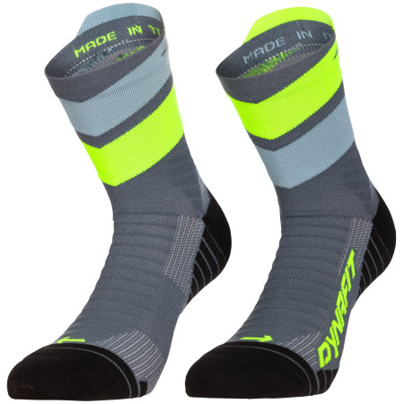 Calcetines Dynafit Ultra Mid Sk gris/amarillo cinder ULTRA YELLOW/5A30