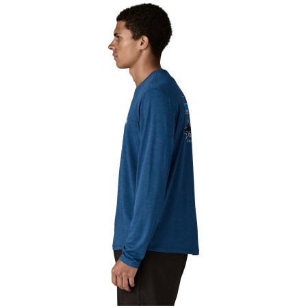 Camiseta de hombre Patagonia M's L/S Cap Cool Daily Shirt - '73 Skyline