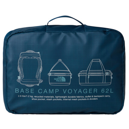 Bolsa de viaje The North Face Base Camp Voyager Duffel 62l