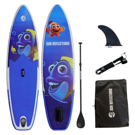 Tabla de surf de pala Sun Reflections Kids 8'2'' VIOLET azul Violet