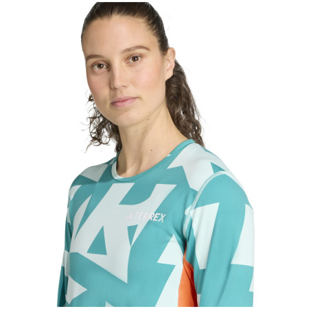 Camiseta funcional de mujer Adidas Multi Syn Ls Wa