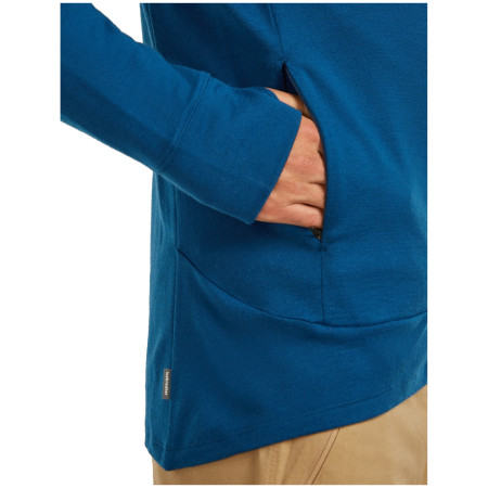 Sudadera funcional de hombre Icebreaker M Mer 260 Quantum IV LS Zip Hoodie