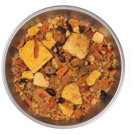 Comida deshidratada Lyo food Chilli sin carne