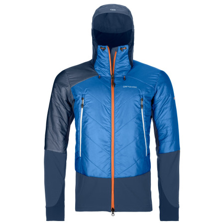 Chaqueta de hombre Ortovox Swisswool Piz Palü Jacket M azul SafetyBlue