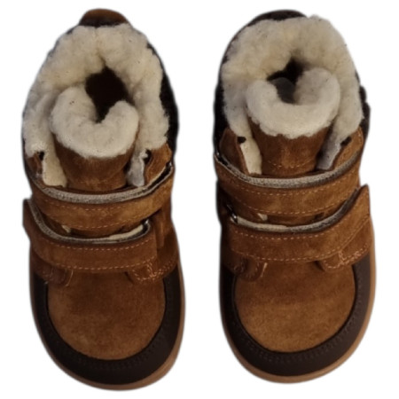 Calzado barefoot niño beBare 3555TY Tan