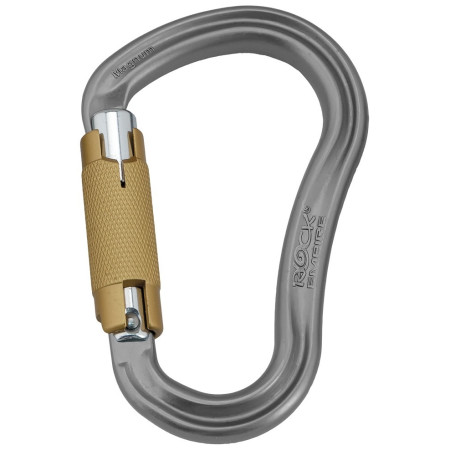Mosquetón Rock Empire Carabiner HMS Magnum 2T gris Grey