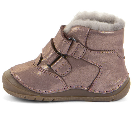 Botas de invierno para niños Froddo Paix Up Winter Pink/Gold