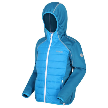 Chaqueta para niños Regatta Kielder IV Hybrid azul Petrbl/Blas