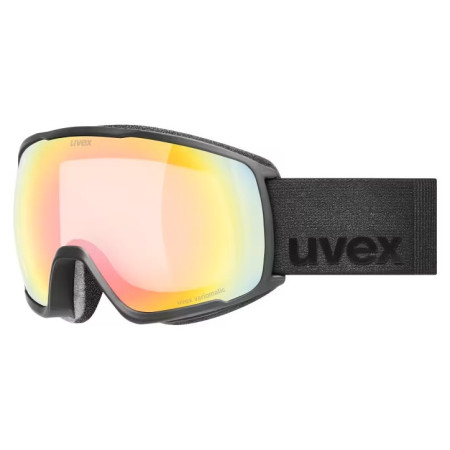 Gafas de esquí Uvex Victorious small V negro BLACK MATT DL/RAINBOW-CLEAR S1-3
