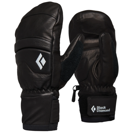 Guantes de mujer Black Diamond W Spark Mitts negro Black-Black (9008)