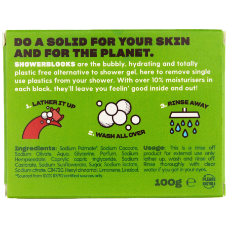 Gel de ducha Totally Solid Solid Shower Gel - Mint & Grapefruit