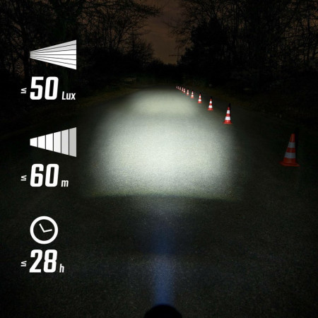 Luz delantera Sigma Aura 50